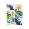 LEAN TOYS interaktiivinen monikerroksinen pysäköintitalo autoille, valot ja äänet