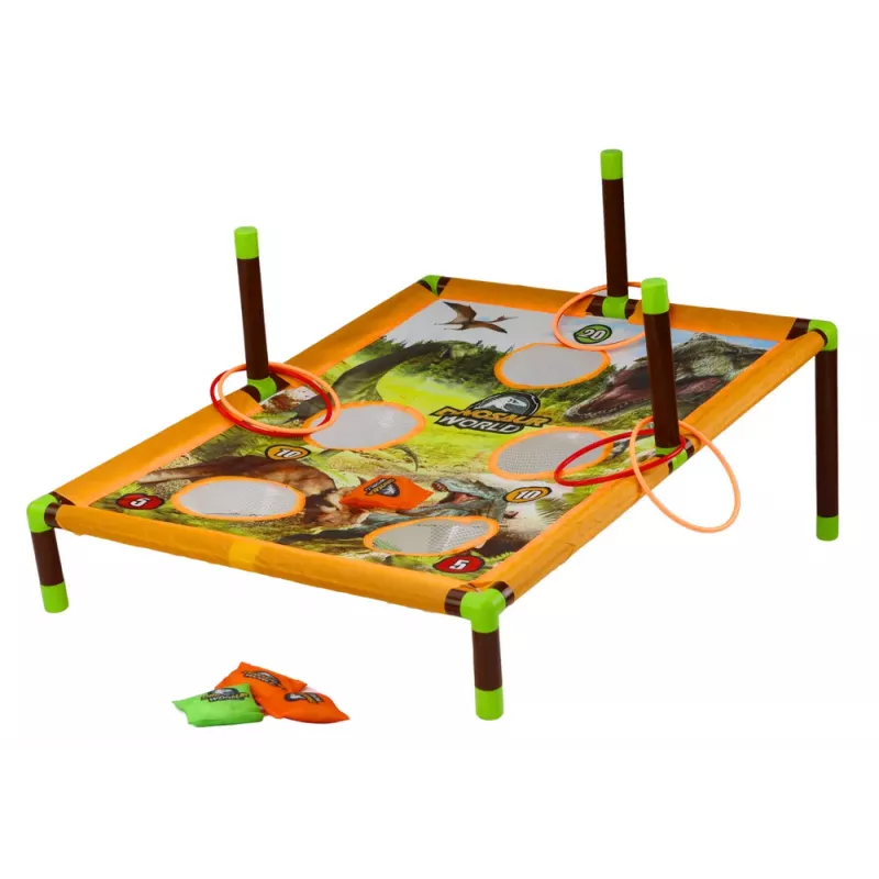 LEAN TOYS Arcade-peli Bag Throw Hoop 2in1 Dinosaurukset Taulu