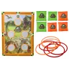 LEAN TOYS Arcade-peli Bag Throw Hoop 2in1 Dinosaurukset Taulu