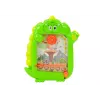 LEAN TOYS Piirustustaulu taskupeli 2in1 vihreä dinosaurus