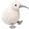 LEAN TOYS pehmo-kiivi lintu maskotti pehmolelu valkoinen 17 cm