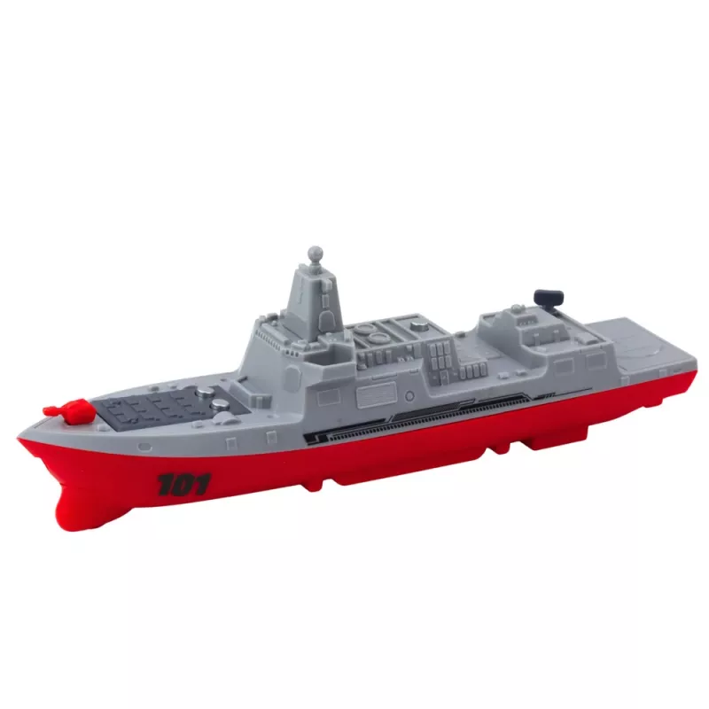 LEAN TOYS Sotilassetti laiva sukellusvene hävittäjät raketit