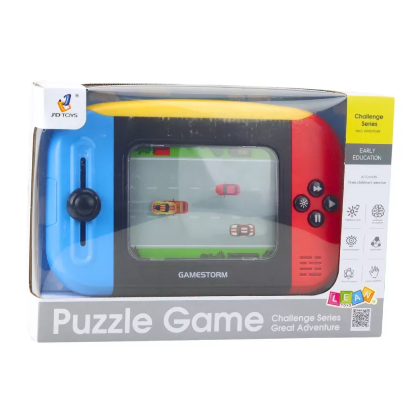 LEAN TOYS Konsoli seikkailupeli arcade-äänet taustavalaistu näyttö