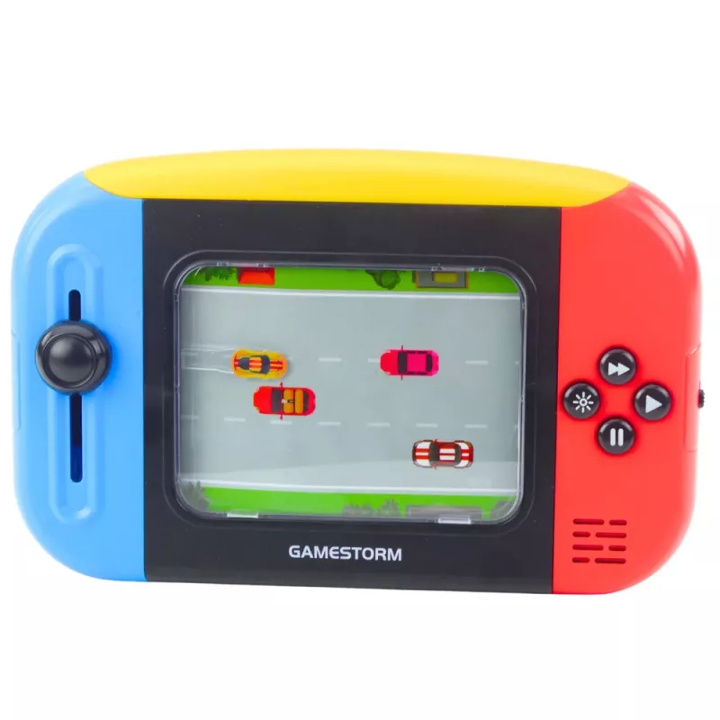 LEAN TOYS Konsoli seikkailupeli arcade-äänet taustavalaistu näyttö