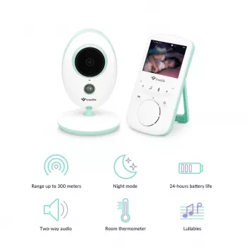 TrueLife NannyCam V24 Pro LCD 2,4 inch 20fps videovauvavalvontalaite