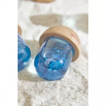 Janod sensorinen glitterlumi pallo sininen 12 kk+