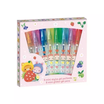 Janod geelikynät Mini 8 väriä Fruity Cuties 6+