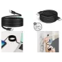 LogiLink CU0232 magneettinen USB-C–USB-C-kaapeli, USB 2.0, 100W, 1,5 m, musta