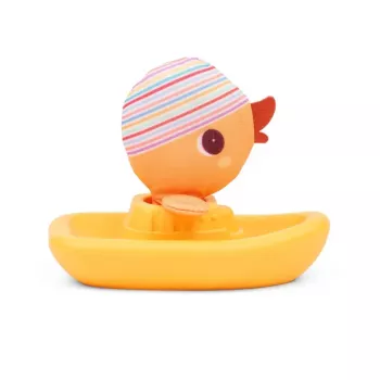 Lilliputiens kylpyammelelu vene ja pehmeä ankka Gaspard 6 kk+