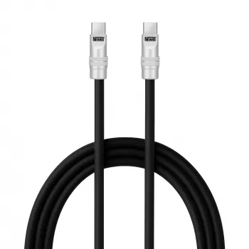 Newell USB-C - USB-C kaapeli 100W 2 m silikoni musta