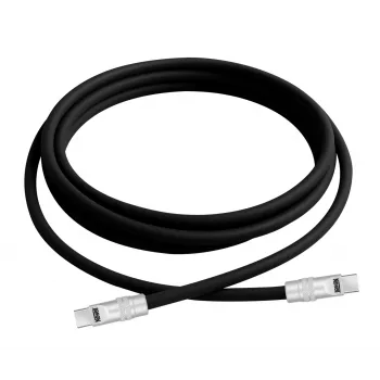 Newell USB-C - USB-C kaapeli 100W 2 m silikoni musta