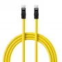 Newell USB-C - USB-C kaapeli 100W, 2 m, silikoni, keltainen-musta