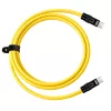 Newell USB-C - USB-C kaapeli 100W, 2 m, silikoni, keltainen-musta