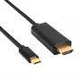 Akyga AK-AV-18 USB-C - HDMI kaapeli, 4K, 1,8 m, musta