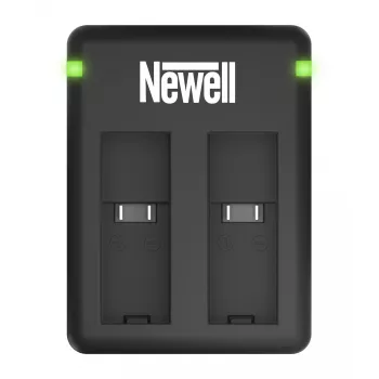 Newell SDC-USB kaksikanavainen akkulaturi Insta360 CINSBAJA -akuille Insta360 Ace / Ace Pro