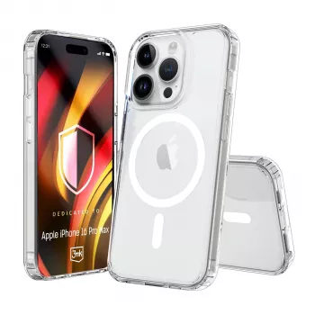 3MK PROTECTION Apple iPhone 16 Pro Max Hardy LiqForce MagCase - musta