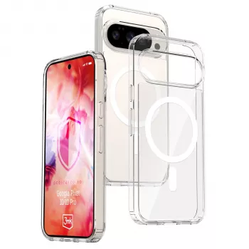 3MK PROTECTION Google Pixel 10/10 Pro - 3mk Hardy LiqForce MagCase musta