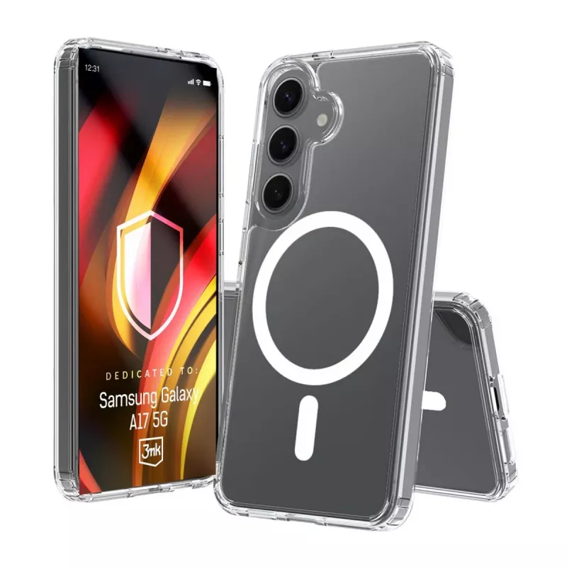3MK PROTECTION Samsung Galaxy A17 5G/4G - 3mk Hardy LiqForce MagCase musta
