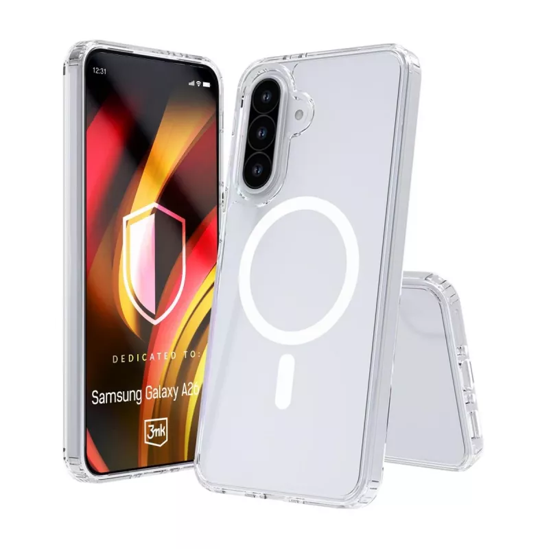 3MK PROTECTION Samsung Galaxy A26 5G - 3mk Hardy LiqForce MagCase musta