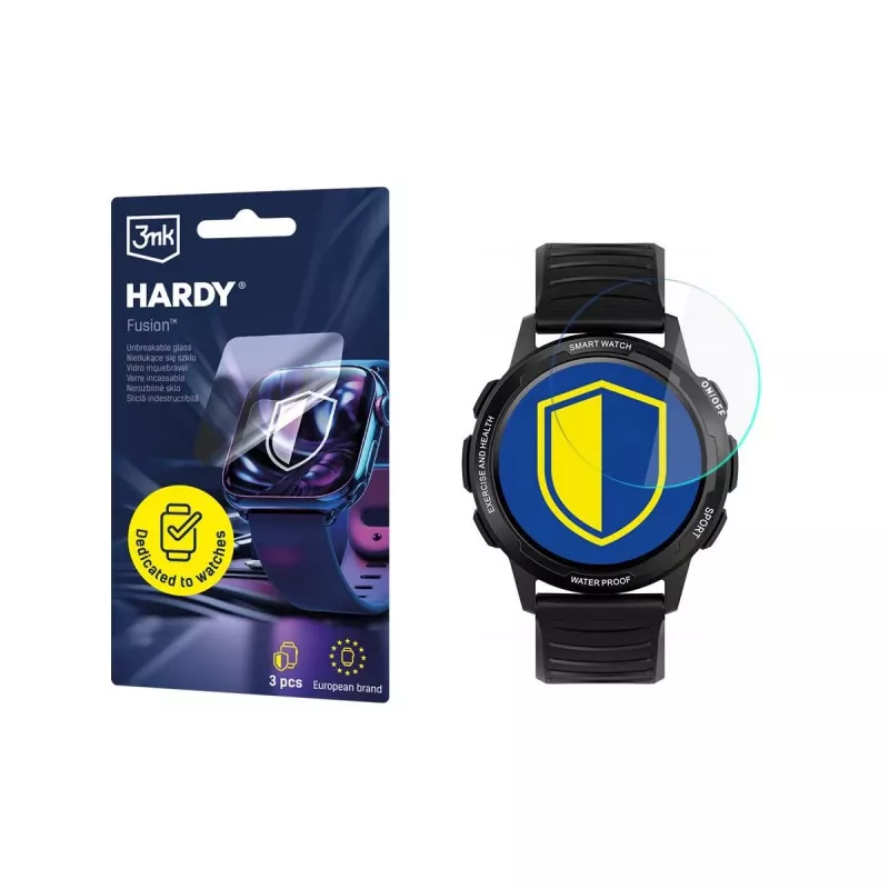 3MK PROTECTION Bemi Tracker - 3mk Hardy Fusion Watch -näytönsuojus