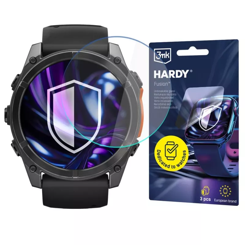 3MK PROTECTION Garmin Fenix 8 Pro 51mm (Amoled, MicroLED) - 3mk Hardy Fusion Watch -näytönsuojus