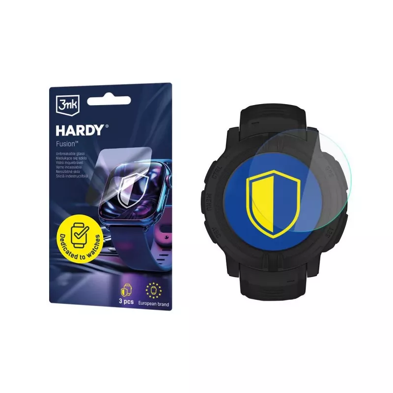 3MK PROTECTION Garmin Instinct 2/Solar - 3mk Hardy Fusion Watch -näytönsuojus