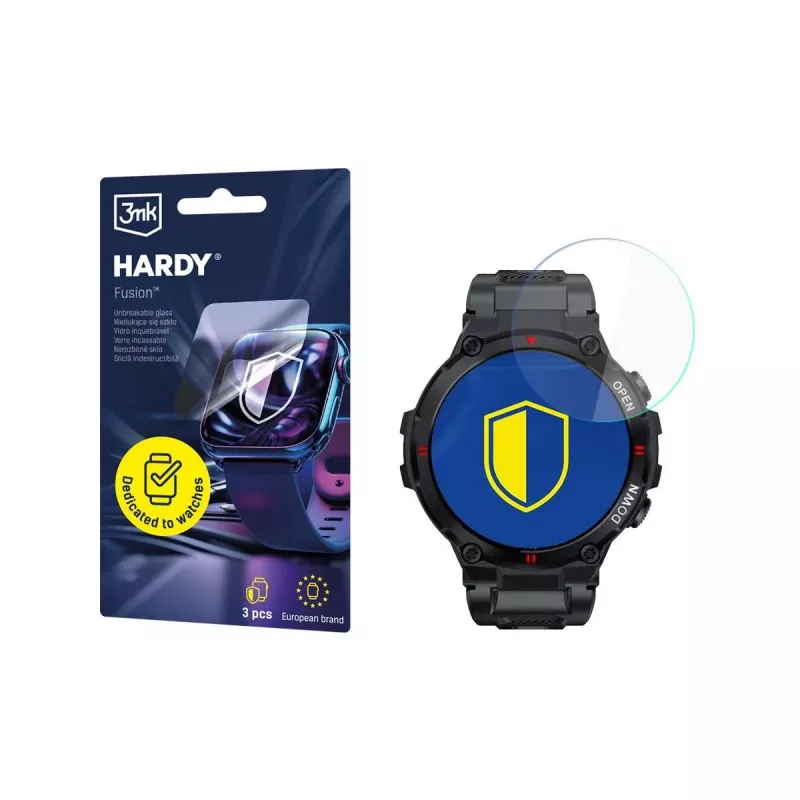 3MK PROTECTION Rubicon RNCE73 - 3mk Hardy Fusion kellon suojakalvo