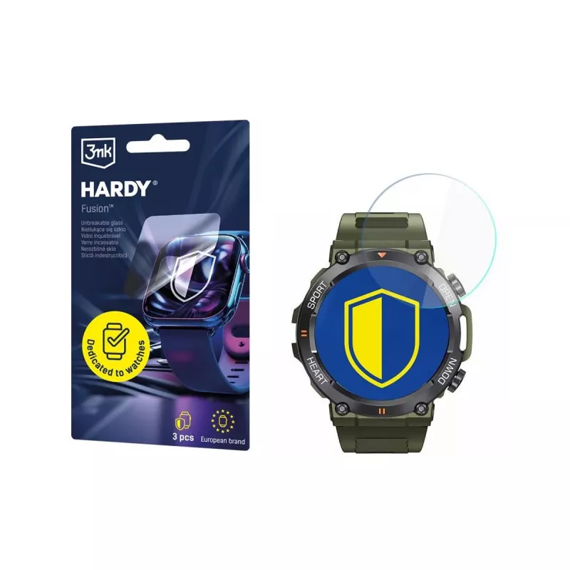 3MK PROTECTION Rubicon RNCE95 - 3mk Hardy Fusion kellon näytönsuojakalvo