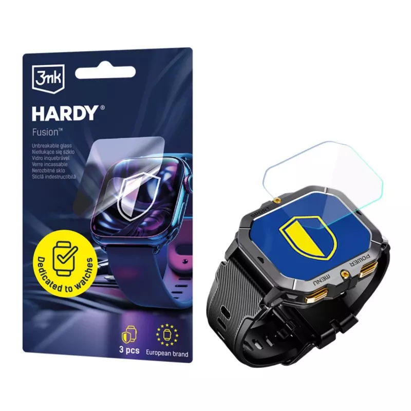 3MK PROTECTION Rubicon RNCF23 - 3mk Hardy Fusion kellon suojakalvo