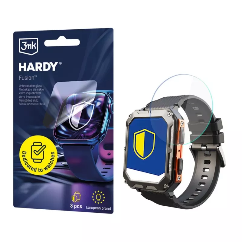 3MK PROTECTION Rubicon RNCF27 - 3mk Hardy Fusion kellon suojakalvo