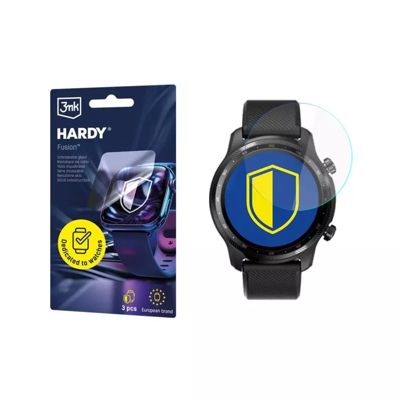 3MK PROTECTION TicWatch Pro 3 Ultra - 3mk Hardy Fusion -kellosuojaus