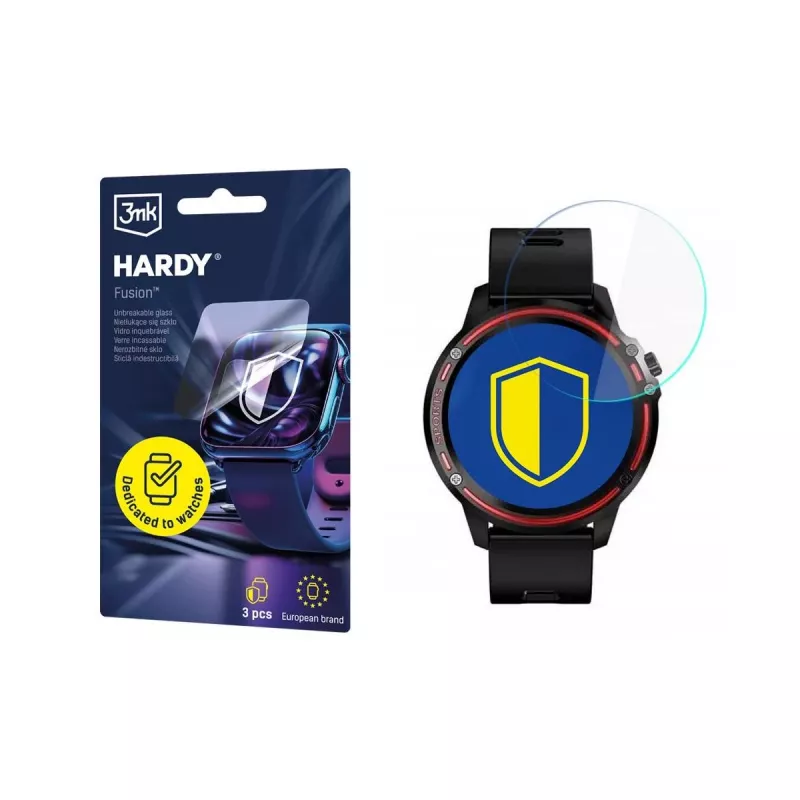 3MK PROTECTION Watchmark L8 - 3mk Hardy Fusion -kellosuojaus ja näytönsuojakalvo