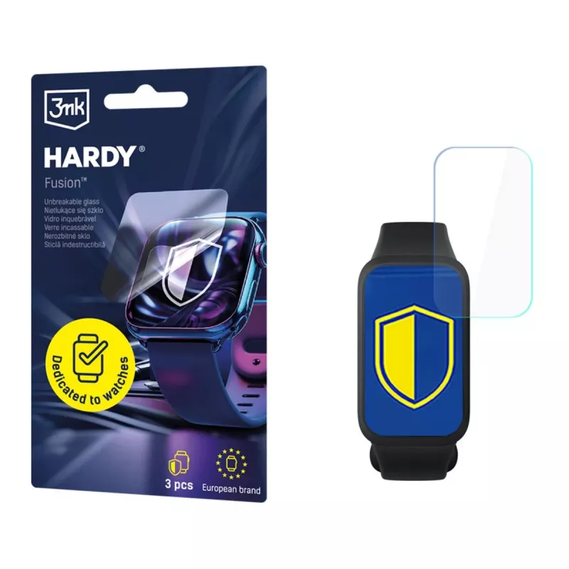 3MK PROTECTION Xiaomi Smart Band 9 Active - 3mk Hardy Fusion -kellosuojaus