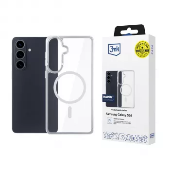 3MK PROTECTION Samsung Galaxy S26 - 3mk Hardy LiqForce MagCase musta