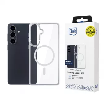 3MK PROTECTION Samsung Galaxy S26 - 3mk Hardy LiqForce MagCase musta