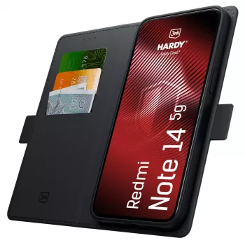3MK Hardy Foldy -kotelo Redmi Note 14 5G:lle