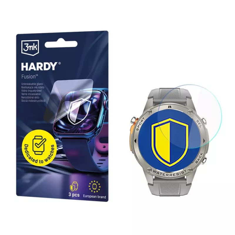 3MK PROTECTION Aligator Watch GPS - 3mk Hardy Fusion -älykellon suojus