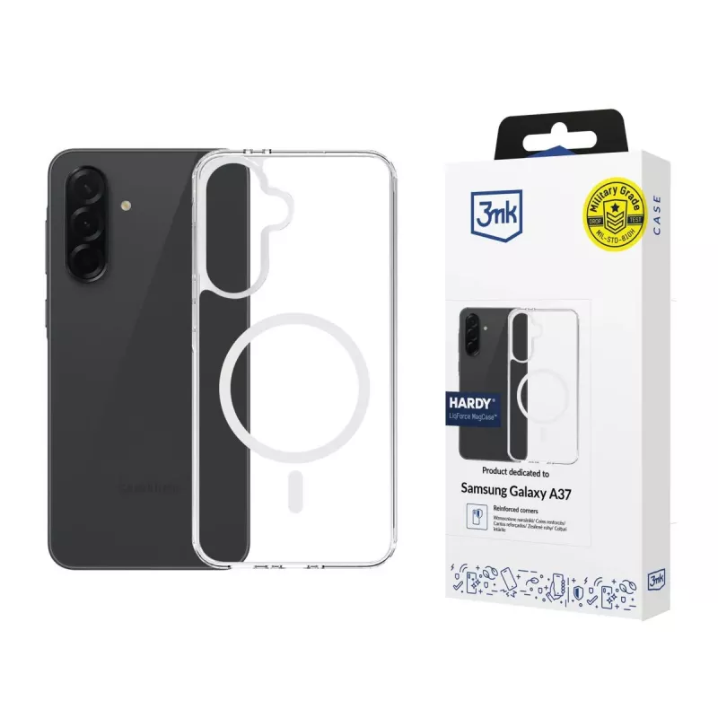 3MK Hardy LiqForce MagCase Samsung Galaxy A37 -puhelimelle