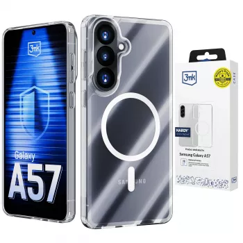 3MK PROTECTION Samsung Galaxy A57 - 3mk Hardy LiqForce MagCase, musta
