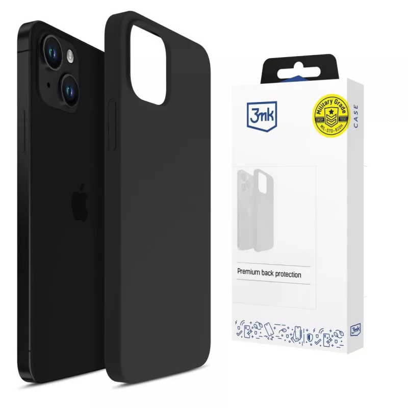 3MK PROTECTION Apple iPhone 14 Plus - 3mk Hardy Mellow -kotelo musta