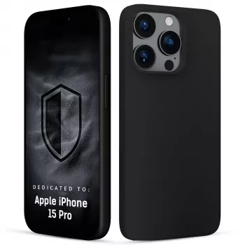 3MK PROTECTION Apple iPhone 15 Pro - 3mk Hardy Mellow -kotelo musta