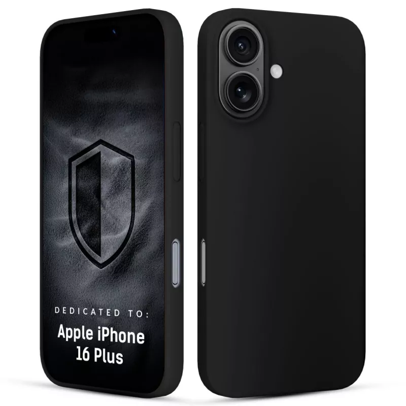 3MK PROTECTION Apple iPhone 16 Plus - 3mk Hardy Mellow -kotelo musta