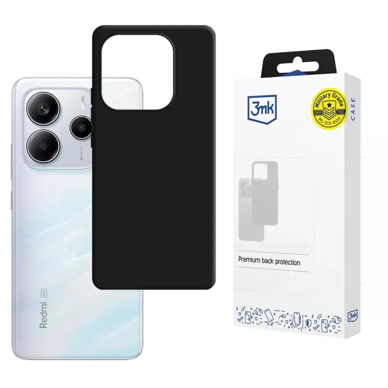 3MK PROTECTION Redmi Note 14 5G Hardy Mellow Case musta