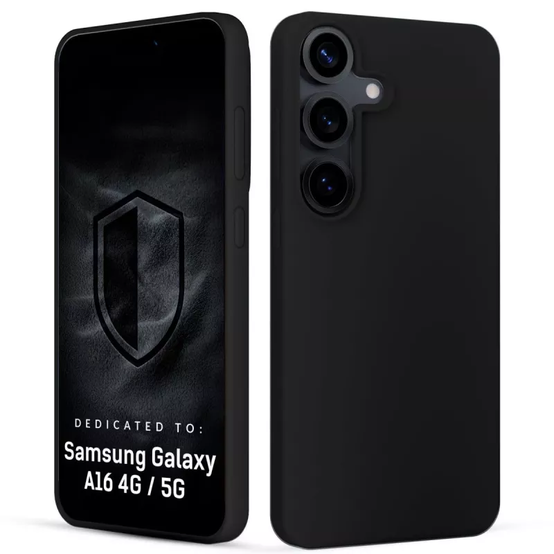 3MK PROTECTION Samsung Galaxy A16 4G / 5G - 3mk Hardy Mellow Case musta