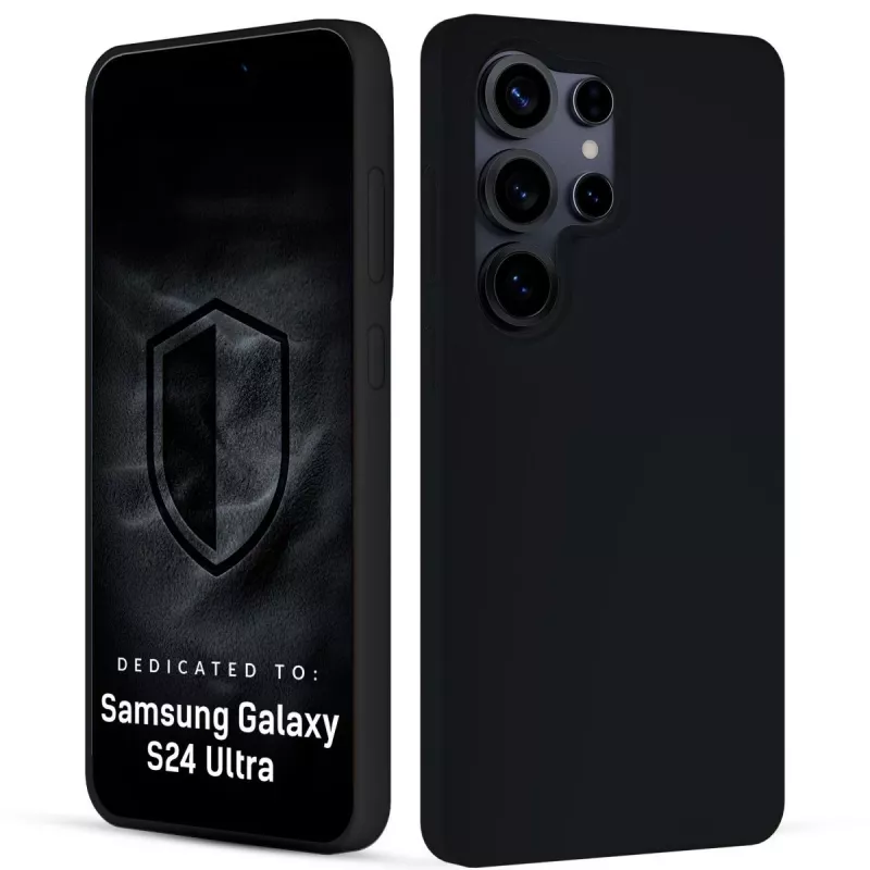 3MK PROTECTION Samsung Galaxy S24 Ultra - 3mk Hardy Mellow Case musta