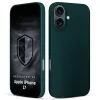 3MK PROTECTION Apple iPhone 16 - 3mk Hardy Mellow Case tummanvihreä