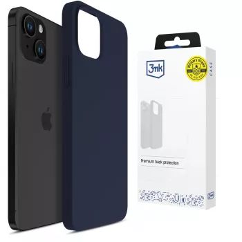 3MK PROTECTION Apple iPhone 15 Plus - 3mk Hardy Mellow Case tummansininen