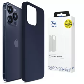 3MK PROTECTION Apple iPhone 16 Pro - 3mk Hardy Mellow Case tummansininen
