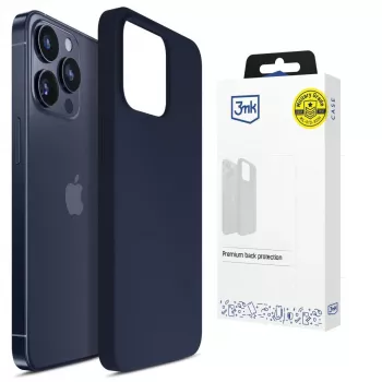 3MK PROTECTION Apple iPhone 16 Pro - 3mk Hardy Mellow Case tummansininen
