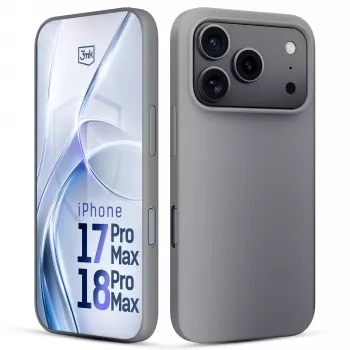 3MK PROTECTION Apple iPhone 17 Pro Max Hardy Mellow Case harmaa